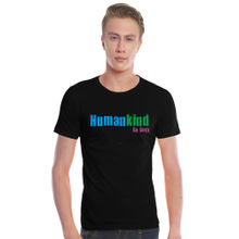 Tantra Black Round Neck Printed T-shirt