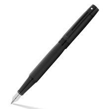 Sheaffer Gift 300 Lacquer Fountain Pen (Medium) Matte Black with Polished Black Trim
