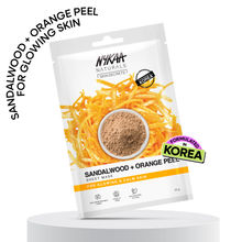Nykaa Sandalwood+Orange Peel Sheet Mask For Glowing Skin-Formulated In Korea - For All Skin Types