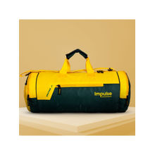 Vector X Impulse Gym Bag for Men & Women 26 (Yellow) (L)