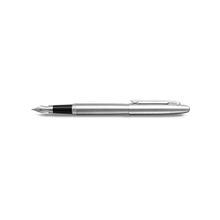 Sheaffer VFM 9426 Brushed Chrome Fountain Pen with Chrome Trim
