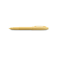 Sheaffer 100 9372 Glossy PVD Gold Fountain Pen with PVD Gold Trim