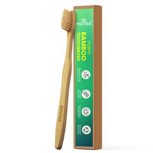 Matra Natural Bamboo Toothbrush With Ultra Soft Bristles & Floss Tip