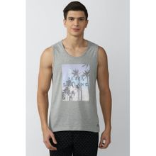 Peter England Men Grey Tank Top