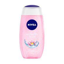 NIVEA Waterlily & care oil Body wash for long-lasting freshness
