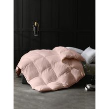 Razzai Microfiber Heavy Winter 500 Gsm Peach|Single Bed Comforter