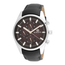 Bigotti Men Brown Dial Stainless Steel Watch - BG.1.10516-1