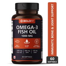 Boldfit Fish Oil Omega 3 Capsule 1000mg For Men And Women