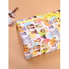 The Big Trove Jungle Kingdom Gift Wrapping Paper (Pack of 5)
