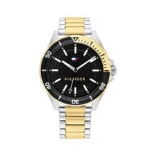 Tommy Hilfiger Men Black Dial Analog Watch
