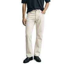 The Indian Garage Co Men White Bootcut Solid Mid-Rise Jeans