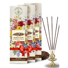 VITMINVEDA Oudh Incense Stick Agarbatti - Pack Of 3