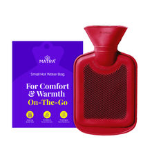 Matra Hot Water Bag for Pain Relief Small Heating Travel Bottle Mini Pad Body Cramps & Warmth