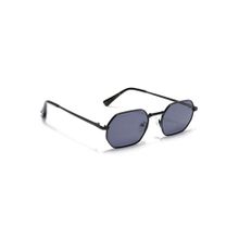 Eyejack Unisex UV Protected Hexagonal Grey Lens Sunglasses - 2321CL2182 (53)