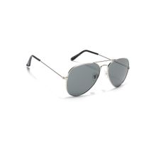 Eyejack Unisex UV Protected Aviator Grey Lens Sunglasses - 3025CL980 (58)