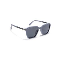 Eyejack Unisex Polarized UV Protected Square Grey Lens Sunglasses - 7524PCL1268 (52)