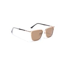 Eyejack Unisex Polarized UV Protected Square Brown Lens Sunglasses - 8021PCL777 (54)