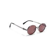 Eyejack Unisex Polarized UV Protected Oval Red Lens Sunglasses - WS1420PCL2215 (52)