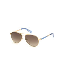 GUESS Brown Metal Sunglasses GU9187 51 32F