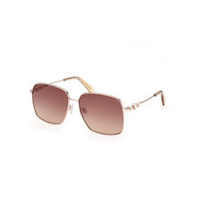 Swarovski Sunglasses Brown Metal Sunglasses SK0379-H 59 28F