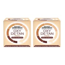 Keya Seth Aromatherapy Oxy De Tan Pack Instant Tan Removal - Pack of 2