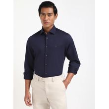 Tommy Hilfiger Solid Slim Fit Cotton Formal Shirt