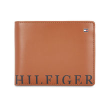 Tommy Hilfiger Horten Men Leather Passcase Wallet For Men - Tan