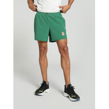 Puma x First Mile Men Green Woven Running Shorts