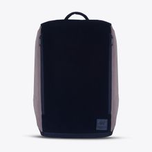 BadgePack Designs Hutton Backpack - Khaki Bag with 5 printed Badges