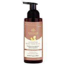 AreoVeda Natural & Gentle Hydrating Body Foam Wash, Refreshing and Suitable for All Skin Types