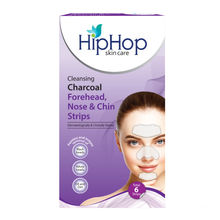HipHop Charcoal Forehead, Nose & Chin Strips (6 Strips)