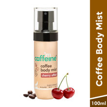 MCaffeine Cherry Affair Energizing Coffee Body Mist Long lasting Fruity-Floral Fragrance