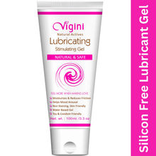 Vigini Silicone Free Water Based Vaginal Lubricant Lube Jelly Gel Women Safe with Mensural Cup