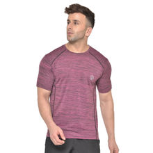 CHKOKKO Men Round Neck Half Sleeves Regular Dry Fit Gym Sports T-Shirt