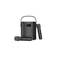 FINGERS 2MIC-Groovebox Portable Speaker with 2 Wireless Mics 65 -Hour Playback