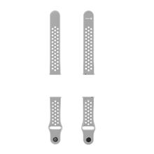 Noise 22 MM Sports Edition Single Color Smart Watch Strap (Silver)-S