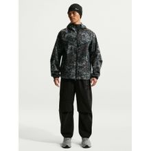 Nike Men Grey Full-Zip Windrunner Hoodie