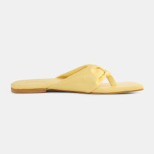 IYKYK by Nykaa Fashion Trendy Yellow Strap Slip-on Flats