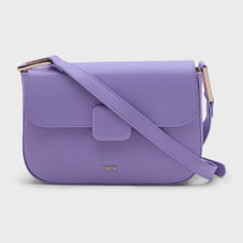 IYKYK by Nykaa Fashion Pick Me Solid Lavender Sling and Crossbody Bag