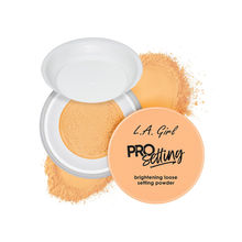 L.A. Girl Pro Setting Brightening Loose Setting Powder - Golden Yellow