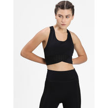 Puma Mid Impact Flawless Bra Black Sports Bra