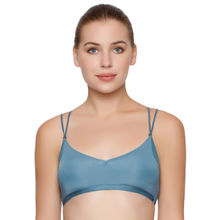Sloggi Women S Silhouette Non Padded Wireless Ultra Soft Everyday Bra Blue
