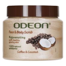 ODEON Coffee & Coconut Face And Body Scrub