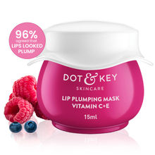 Dot & Key Lip Plumping Sleeping Mask Vitamin C + E (Wild Berries & Pomegranate)