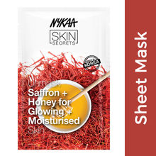 Nykaa Naturals Skin Secrets Saffron & Honey Sheet Mask