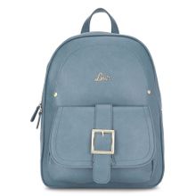 Lavie Blue Polyurethane Roald Backpack
