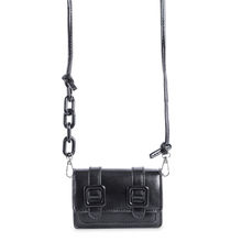 NUFA Mini Messenger Black Sling Bag
