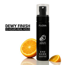 FLiCKA Endgame Makeup Fixer with Dewy Finish 12Hr Real Hold Smudge & Transfer Proof MakeupFixer