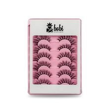 BOBI 8D Volume Eyelashes Comfortable Lightweight and Reusable Lashes For Women - 7 Pairs