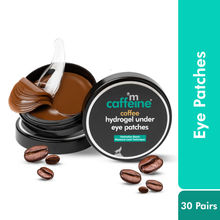 MCaffeine Coffee Hydrogel Under Eye Patches for Dark Circles with Hyaluronic Acid Depuffs